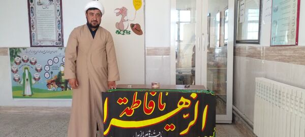 مراسم سوگواری شهادت حضرت فاطمه  زهرا  (س) در مدرسه صغری عبداللهیان خلیل آباد
