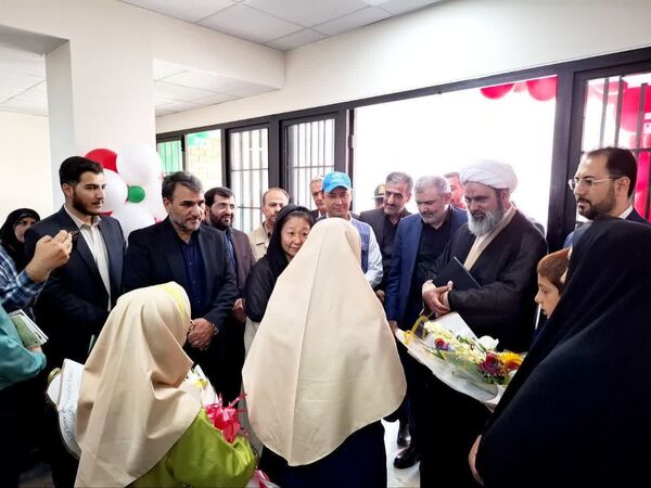 آیین افتتاح مدرسه ۱۴ کلاسه شهید جمهور ابراهیم رئیسی در شهرستان ملارد