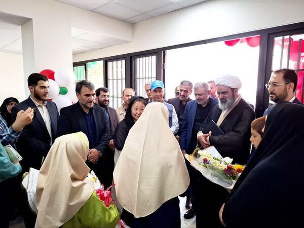 آیین افتتاح مدرسه ۱۴ کلاسه شهید جمهور ابراهیم رئیسی در شهرستان ملارد