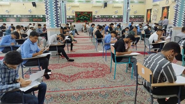 برگزاری امتحانات در کمال آرامش 