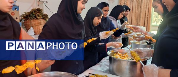 اردوی دانش‌آموزی تمشک مدارس دخترانه انصار و بعثت در زنجان