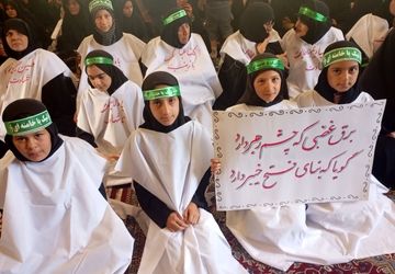 همایش بزرگ لشکریان زینبی در شهر فرادنبه