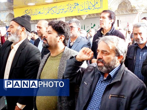 مراسم بزرگداشت یوم‌الله ۹ دی در کاشمر