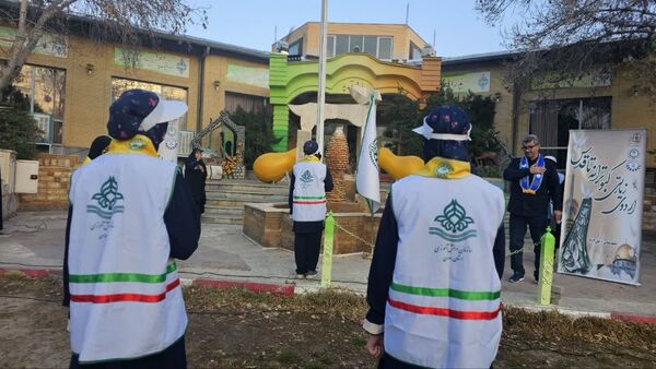 اردوی زیارتی تربیتی دانش‌آموزان دختر پیشتاز در مشهد مقدس