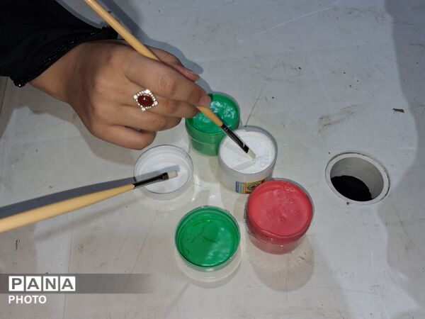 موکب فرهنگی دبیرستان نمونه وکیلی ۱۰ در حسینیه فضل 