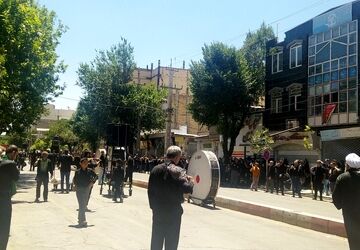 عزاداری باشکوه حسینی در شهرستان الیگودرز