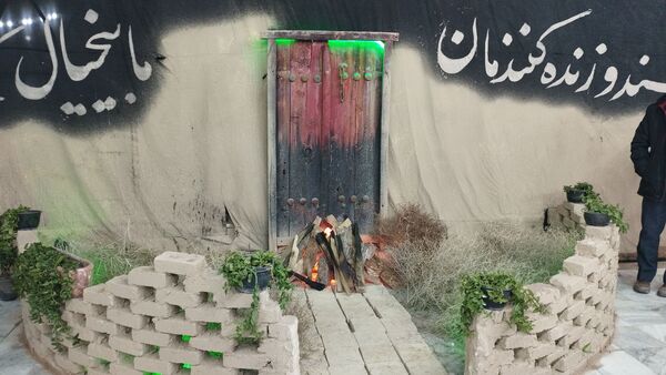 مراسم عزاداری شام شهادت حضرت فاطمه زهرا (س) در خلیل آباد