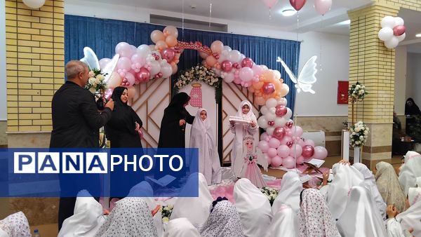 جشن بندگی فرشته‌های ۹ ساله در اهر