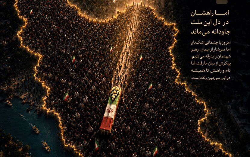 پویش طراحی پوستر وداع با رهبر شهید