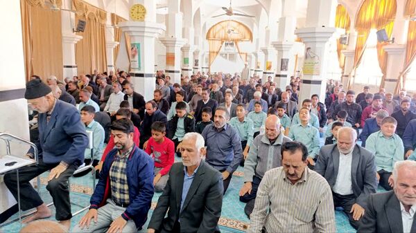 نماز عبادی سیاسی جمعه در شهرستان خلیل آباد 