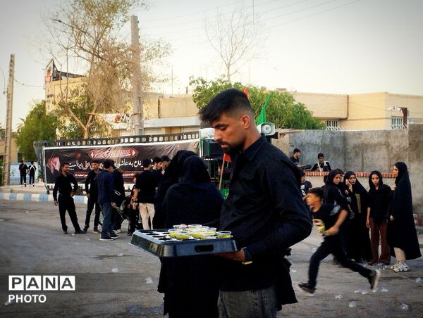 شهداد غرق در شور حسینی