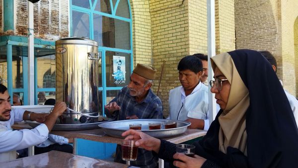 گذری بر چایخانه مسجد جامع نیشابور 