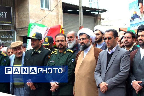 راهپیمایی روز جهانی قدس در گلوگاه 