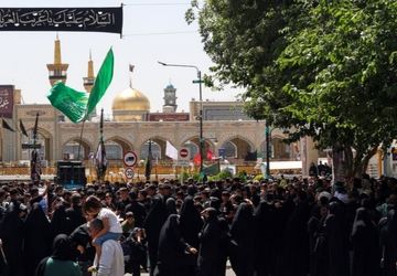 حال‌وهوای روز عاشورا در خیابان‌های مشهد