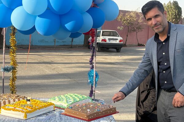 گرامیداشت روز دانش‌آموز در مدرسه روستایی  شهید بهنام محمدی