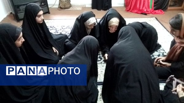 برپایی هیات جاماندگان از پیاده‌‌روی اربعین در شهر آشخانه 