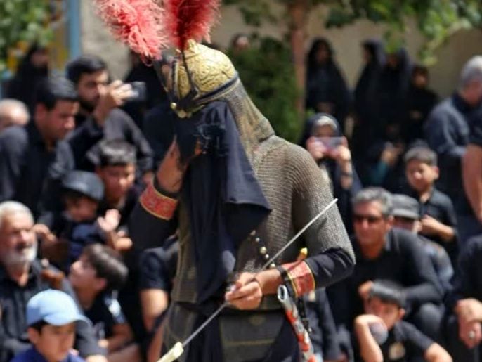 شبیه خوانی عاشورا در روستای فدافن