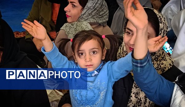 اجتماع ۳۰۰۰نفری دختران حاج قاسم به مناسبت ولادت حضرت معصومه(س) و روز دختر در شهرستان ملارد 