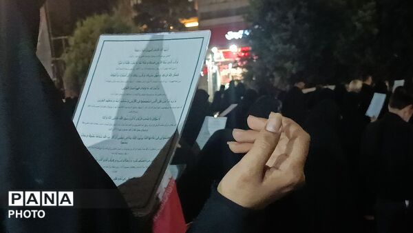 دل ها با یاد حسین در پیشگاه امام زمان(عج)