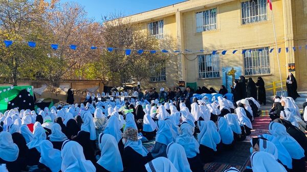 فاطمیه در مدرسه عصمت شهرستان باخرز