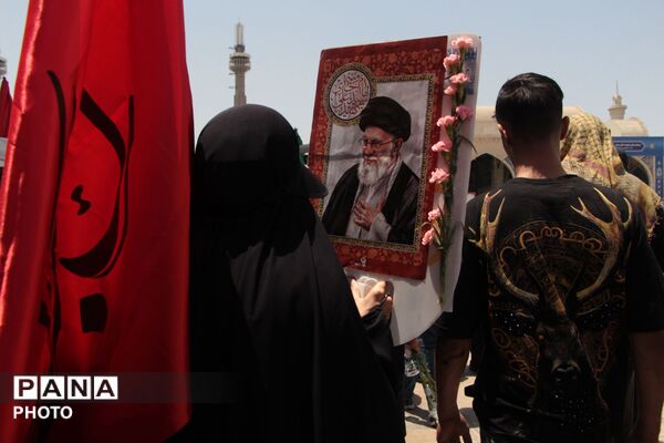 آخرین وداع با قائد شهید: پیکر مطهر آیت‌الله سیدعلی‌خامنه‌ای در میان سیل عاشقان به مصلی تهران رسید 