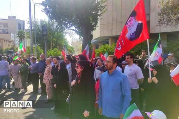 گرامیداشت جان‌فدایان ایران در شیراز