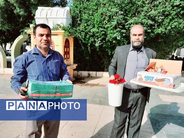 تجدید میثاق با شهدا در بوشهر