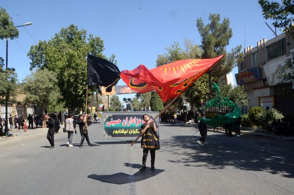 عزاداری عاشورا حسینی در نیشابور