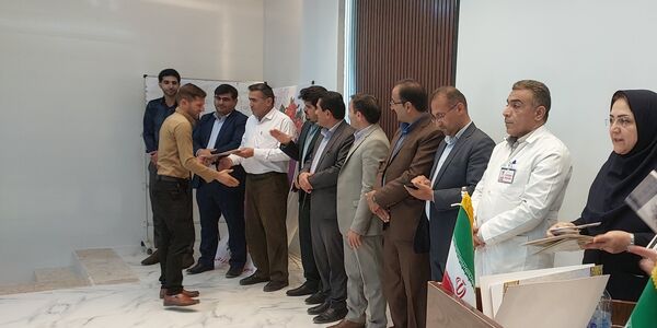 جشن روز کارگر در بیمارستان شهدا لردگان 