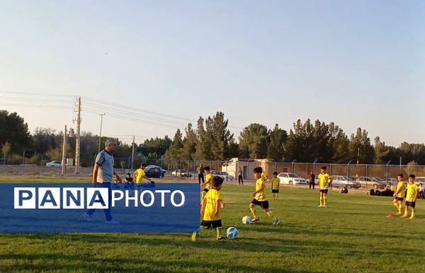 راه اندازی مدرسه فوتبال پسران باشگاه پر سیمرغ شهر حبیب آباد