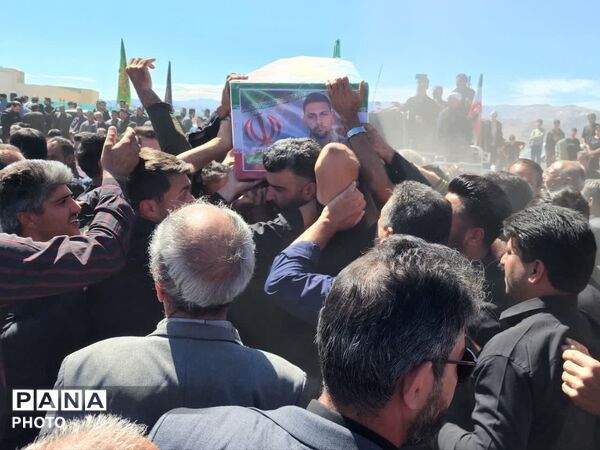 تشییع باشکوه  دومین شهید ابرکوه