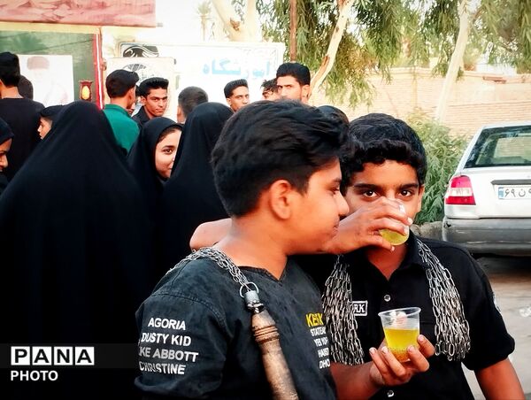 شهداد غرق در شور حسینی