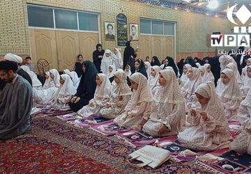 جشن تکلیف دختران ماه در قم