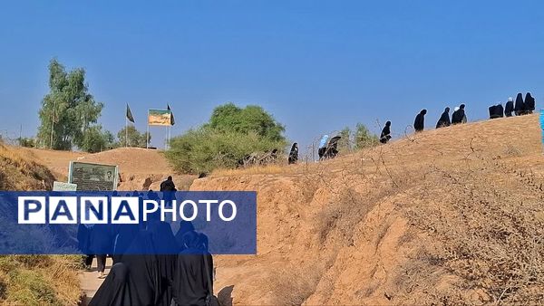 حس و حال دختران دانش‌آموز قم در اردوی راهیان نور