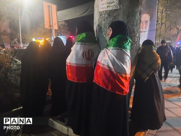 تجمع بزرگ مردم غیور و ولایتمدار نیشابور در خونخواهی از امام شهید