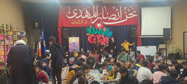 هیئت هفتگی دانش آموزی انصار المهدی نیشابور 