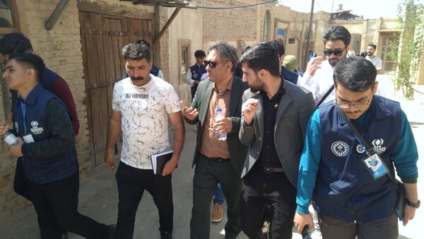 بازدید خبرنگاران پانا از شهرک سینمایی تهران