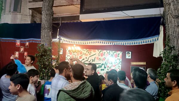 جشن میلاد امام رضا (ع) در مسجد الرضای نیشابور 