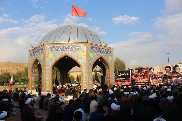 عزاداری سالروز شهادت امام جعفر صادق(ع) در تیپ 83 روحانیون رزمی تبلیغی