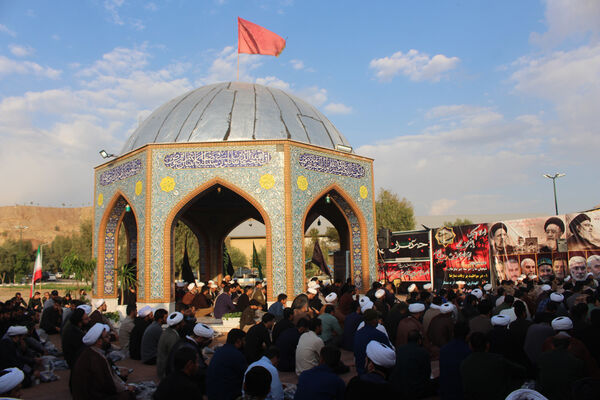 عزاداری سالروز شهادت امام جعفر صادق(ع) در تیپ 83 روحانیون رزمی تبلیغی
