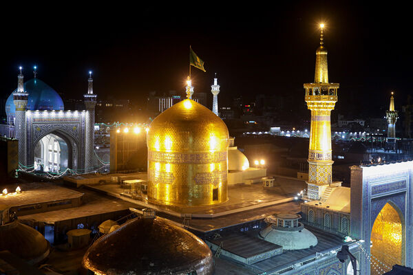 گلبانگ الله اکبر در حرم مطهر رضوی-1