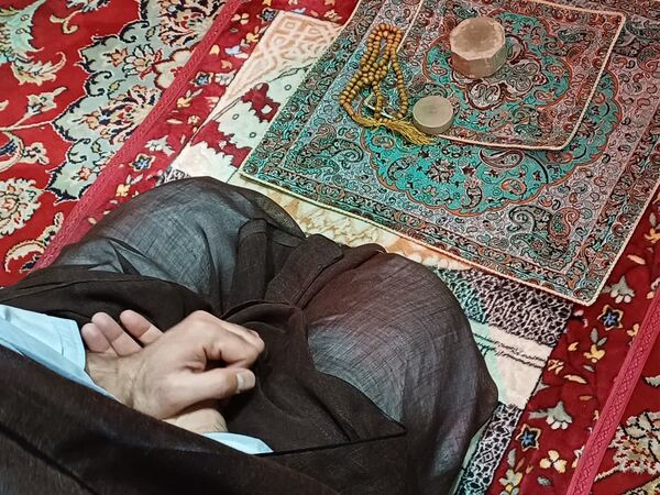 مراسم معنوی اعتکاف در مجموعه رستگاران شهرستان برخوار  