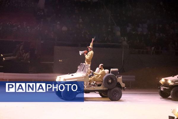 اجرای نمایش «راهبندان» در سومین شب از کنگره ملی 5580 شهید استان البرز