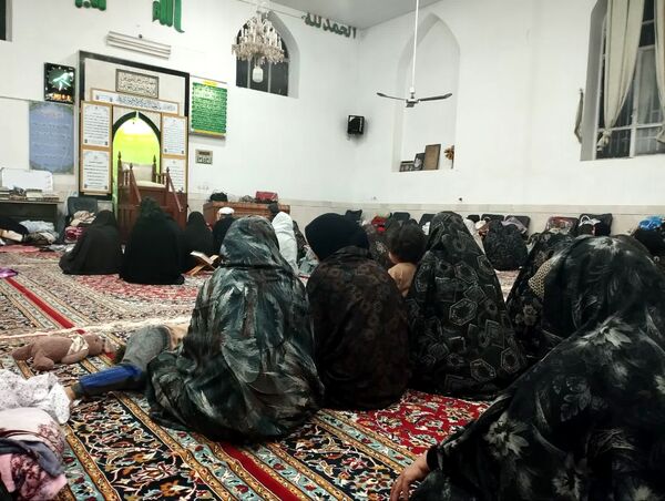 عزاداری شب شهادت حضرت زینب سلام الله علیه در‌ شهرستان خلیل آباد