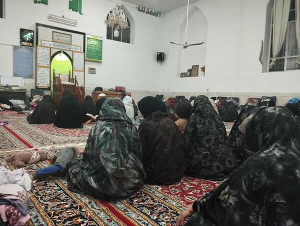 عزاداری شب شهادت حضرت زینب سلام الله علیه در‌ شهرستان خلیل آباد