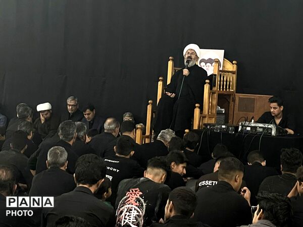 سخنرانی امام جمعه کاشمر در هیأت عزاداری روستای ممرآباد