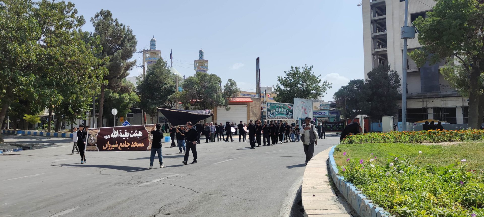 برگزاری مراسم عزاداری اربعین حسینی  در شیروان