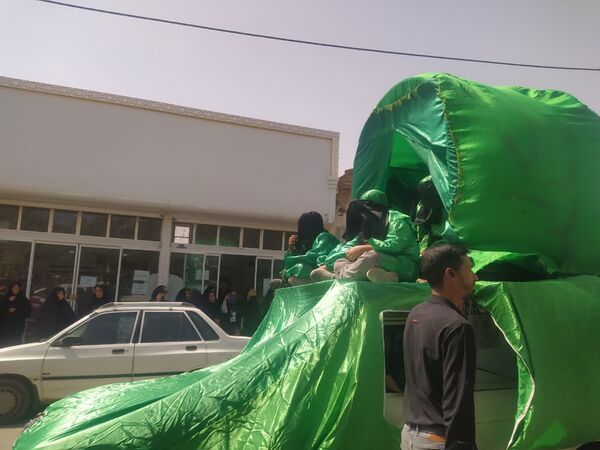 عزاداری روز عاشورا در کاشمر 