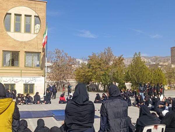 المپیاد ورزشی در هنرستان فاطمیه