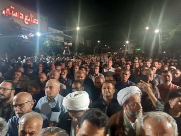 وداع پرشور با شهید ذاکریان در بابل